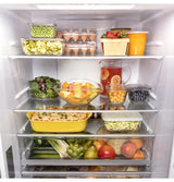 GE 17.7 Cu. Ft. Counter-Depth Bottom-Freezer Refrigerator - Gray (GBE17HYRFS)