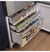 GE 17.7 Cu. Ft. Counter-Depth Bottom-Freezer Refrigerator - Gray (GBE17HYRFS)