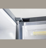 GE 17.7 Cu. Ft. Counter-Depth Bottom-Freezer Refrigerator - Gray (GBE17HYRFS)