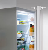 GE 17.7 Cu. Ft. Counter-Depth Bottom-Freezer Refrigerator - Gray (GBE17HYRFS)