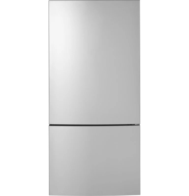 GE 17.7 Cu. Ft. Counter-Depth Bottom-Freezer Refrigerator - Gray (GBE17HYRFS)