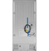 GE 17.7 Cu. Ft. Counter-Depth Bottom-Freezer Refrigerator - Gray (GBE17HYRFS)
