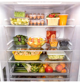 GE  17.7 Cu. Ft. Counter-Depth Bottom-Freezer Refrigerator - Fingerprint Resistant Stainless Steel (GBE17HYRFS)