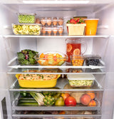 GE  17.7 Cu. Ft. Counter-Depth Bottom-Freezer Refrigerator - Fingerprint Resistant Stainless Steel (GBE17HYRFS)