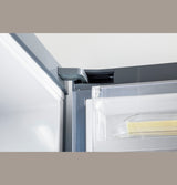GE  17.7 Cu. Ft. Counter-Depth Bottom-Freezer Refrigerator - Fingerprint Resistant Stainless Steel (GBE17HYRFS)
