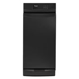 Whirlpool  15-inch Convertible Trash Compactor - Black-on-Black (GC900QPPB)