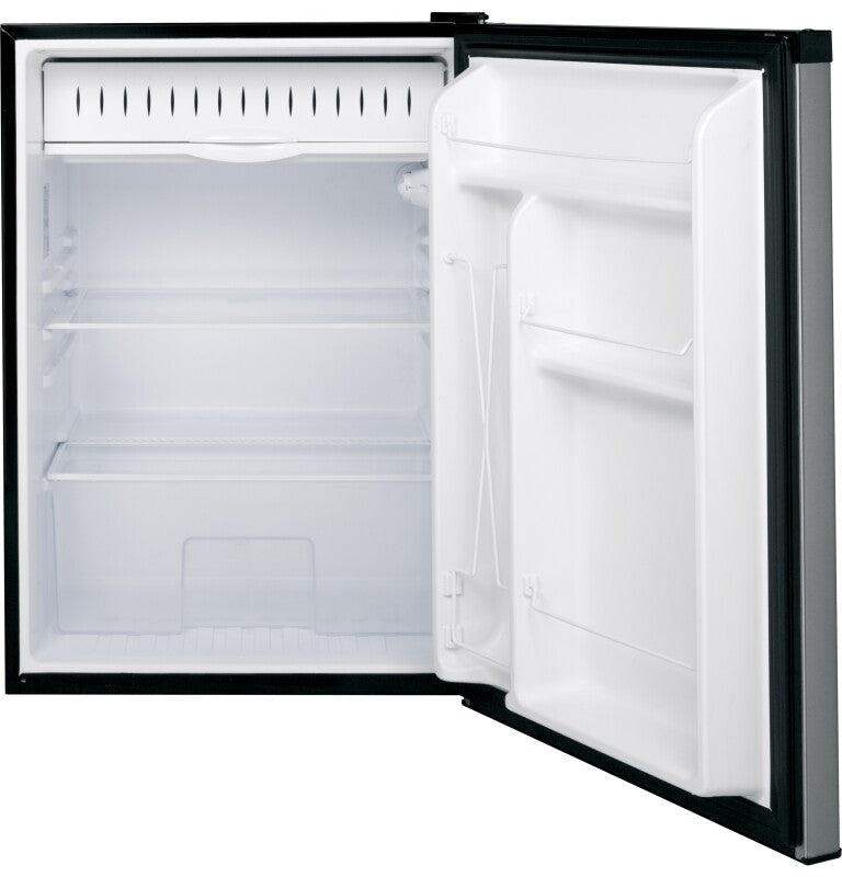 GE  Compact Refrigerator - Stainless Steel (GCE06GSHSB)