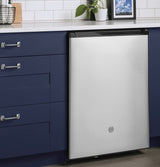 GE  Compact Refrigerator - Stainless Steel (GCE06GSHSB)