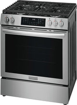 Frigidaire Gallery  30" Gas Range with No Preheat + Air Fry - Stainless Steel (GCFG3059BF)