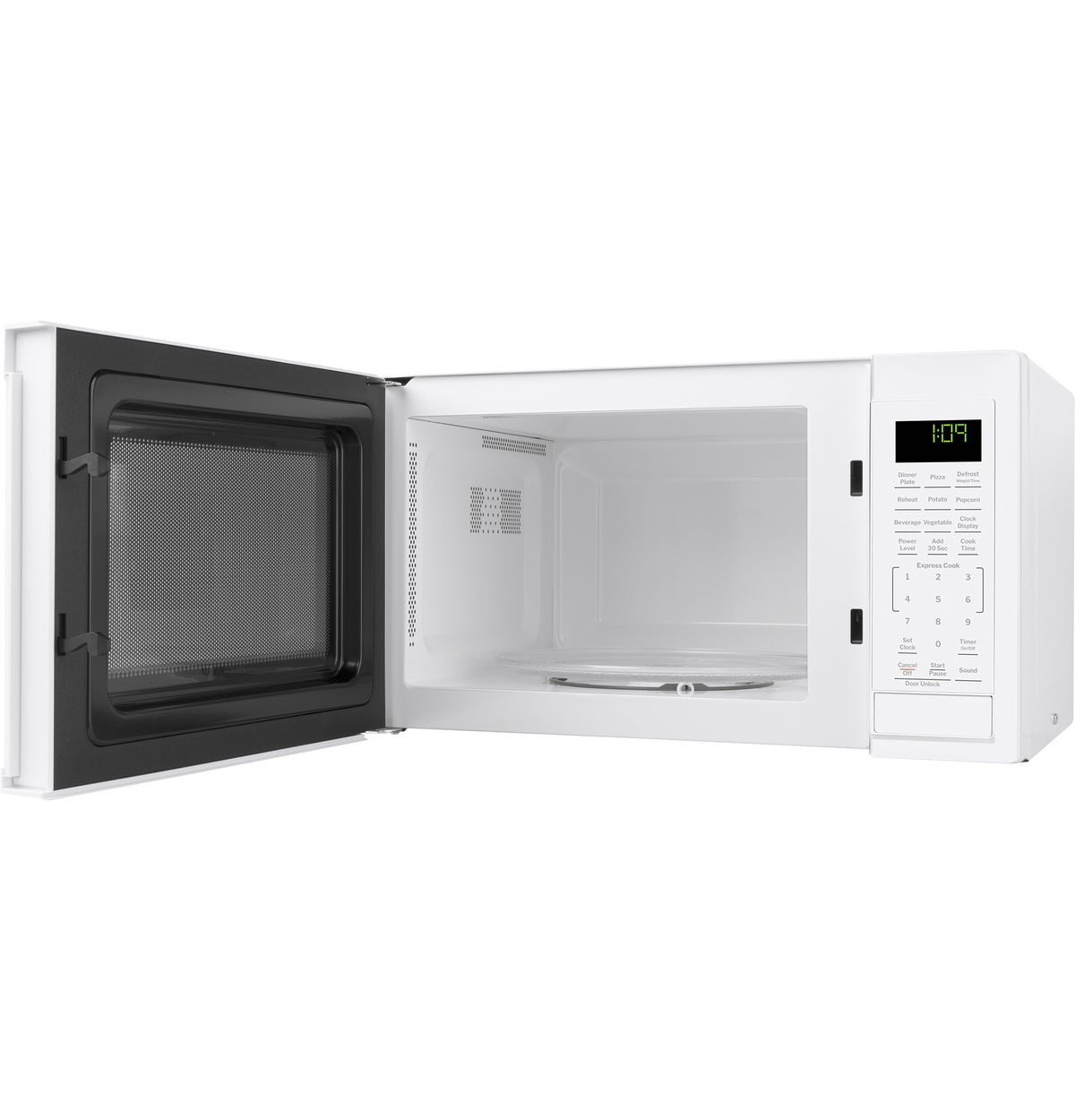 GE  0.9 Cu. Ft. Capacity Countertop Microwave Oven - White (GCST09N1WWW)