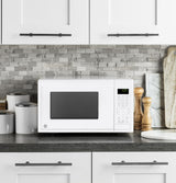 GE 0.9 Cu. Ft. Capacity Countertop Microwave Oven - White (GCST09N1WWW)