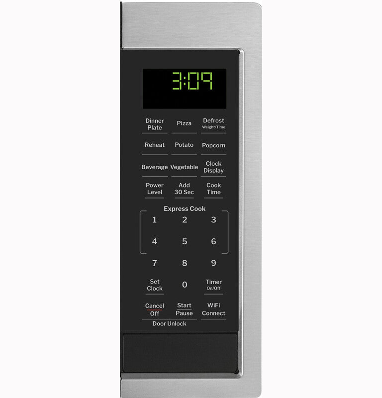 GE 0.9 Cu.Ft. Countertop Microwave Oven, Smart, 900W, Scan-to-cook - Gray (GCST09U1WSS)