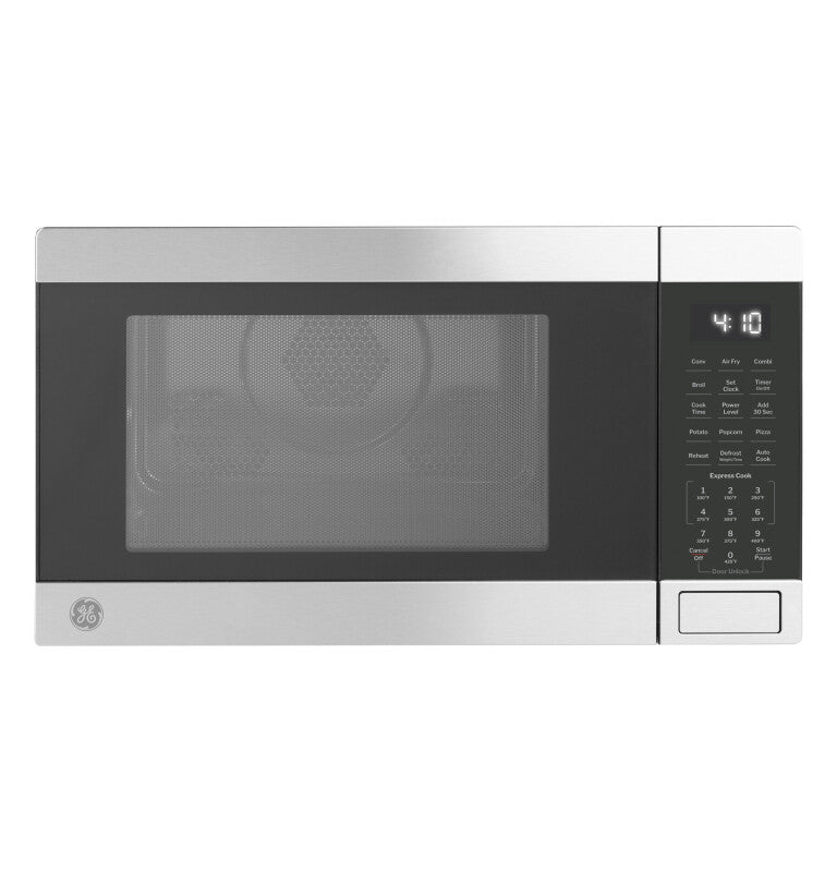 GE 1.0 Cu. Ft. Capacity Countertop Convection Microwave Oven with Air Fry - Black (GCST10A1WSS)