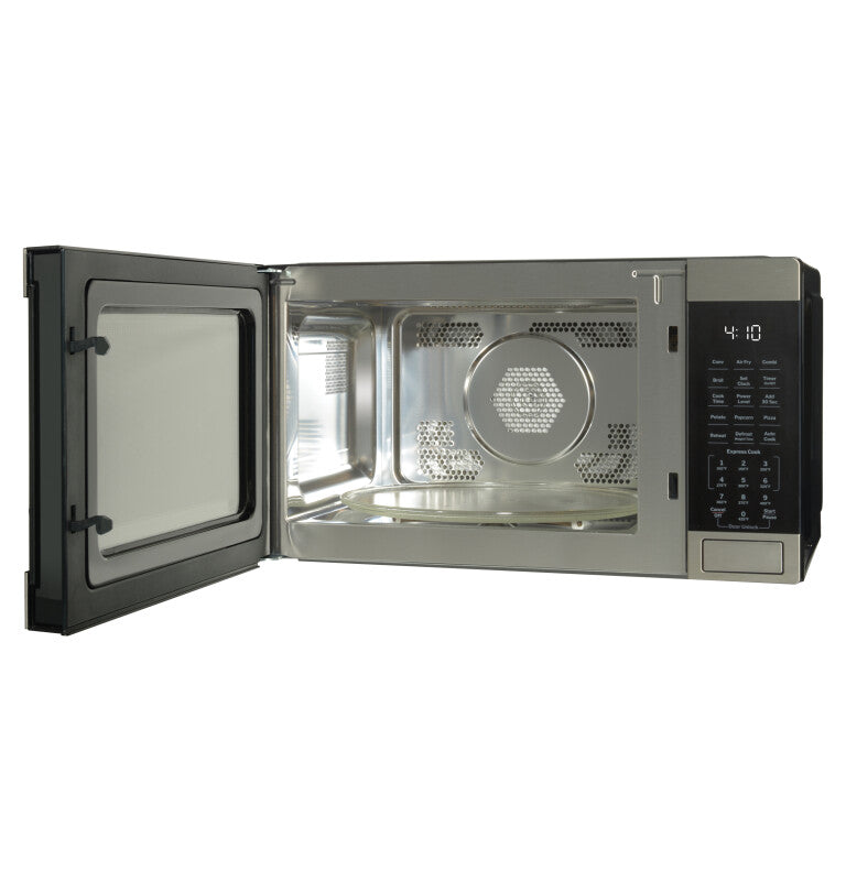 GE 1.0 Cu. Ft. Capacity Countertop Convection Microwave Oven with Air Fry - Black (GCST10A1WSS)