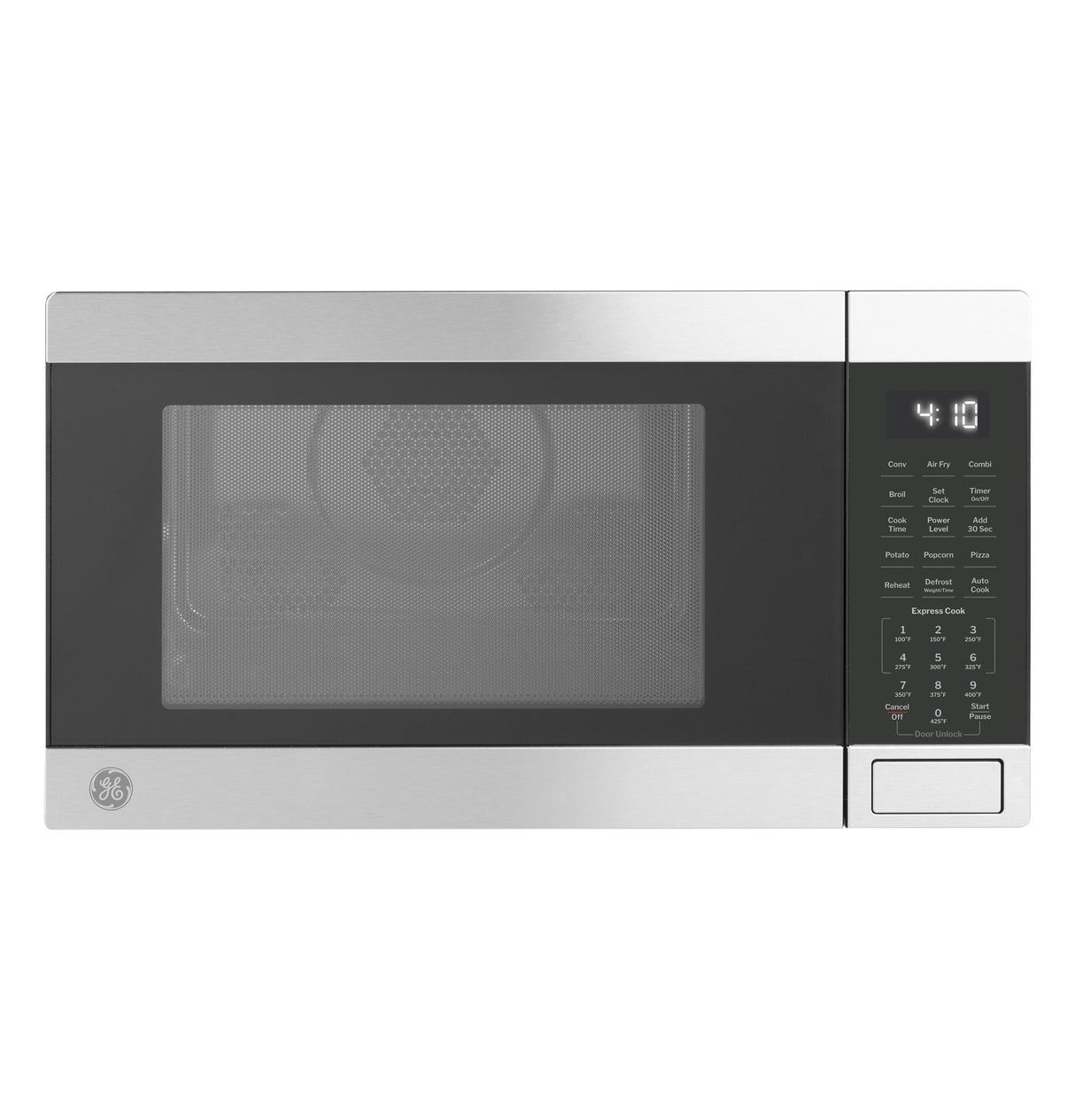 GE 1.0 Cu. Ft. Capacity Countertop Convection Microwave Oven with Air Fry - Stainless Steel (GCST10A1WSS)