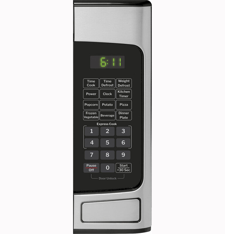 GE  1.1 Cu. Ft. Capacity Countertop Microwave Oven - Stainless Steel (GCST11X1WSS)