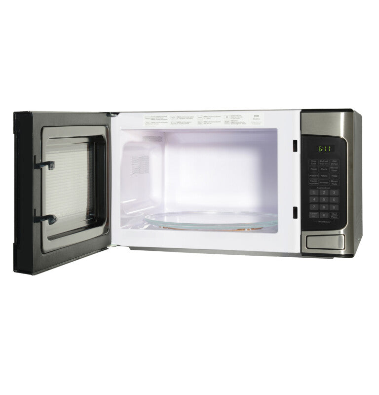 GE 1.1 Cu. Ft. Capacity Countertop Microwave Oven - Stainless Steel (GCST11X1WSS)