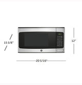 GE  1.1 Cu. Ft. Capacity Countertop Microwave Oven - Stainless Steel (GCST11X1WSS)
