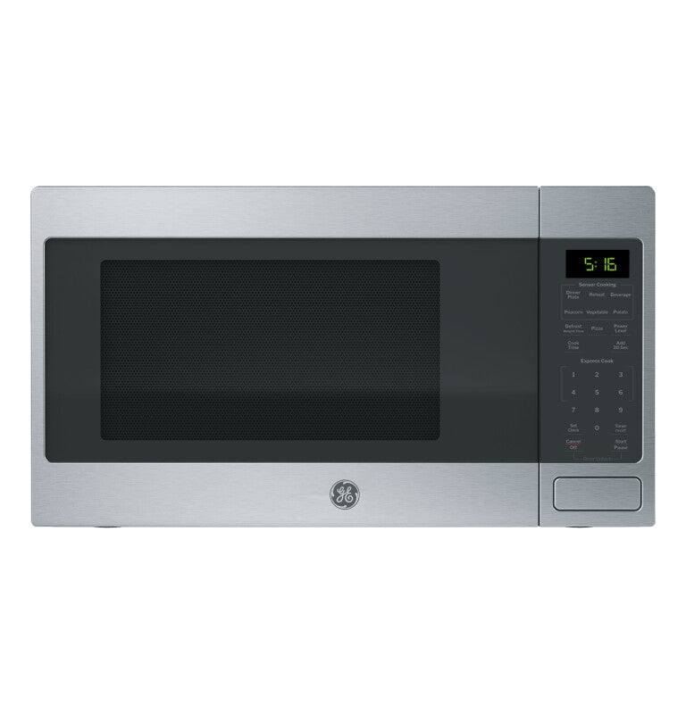 GE 1.6 Cu.Ft Countertop Microwave Oven, Sensor,1150W - Stainless Steel (GCST16S1WSS)