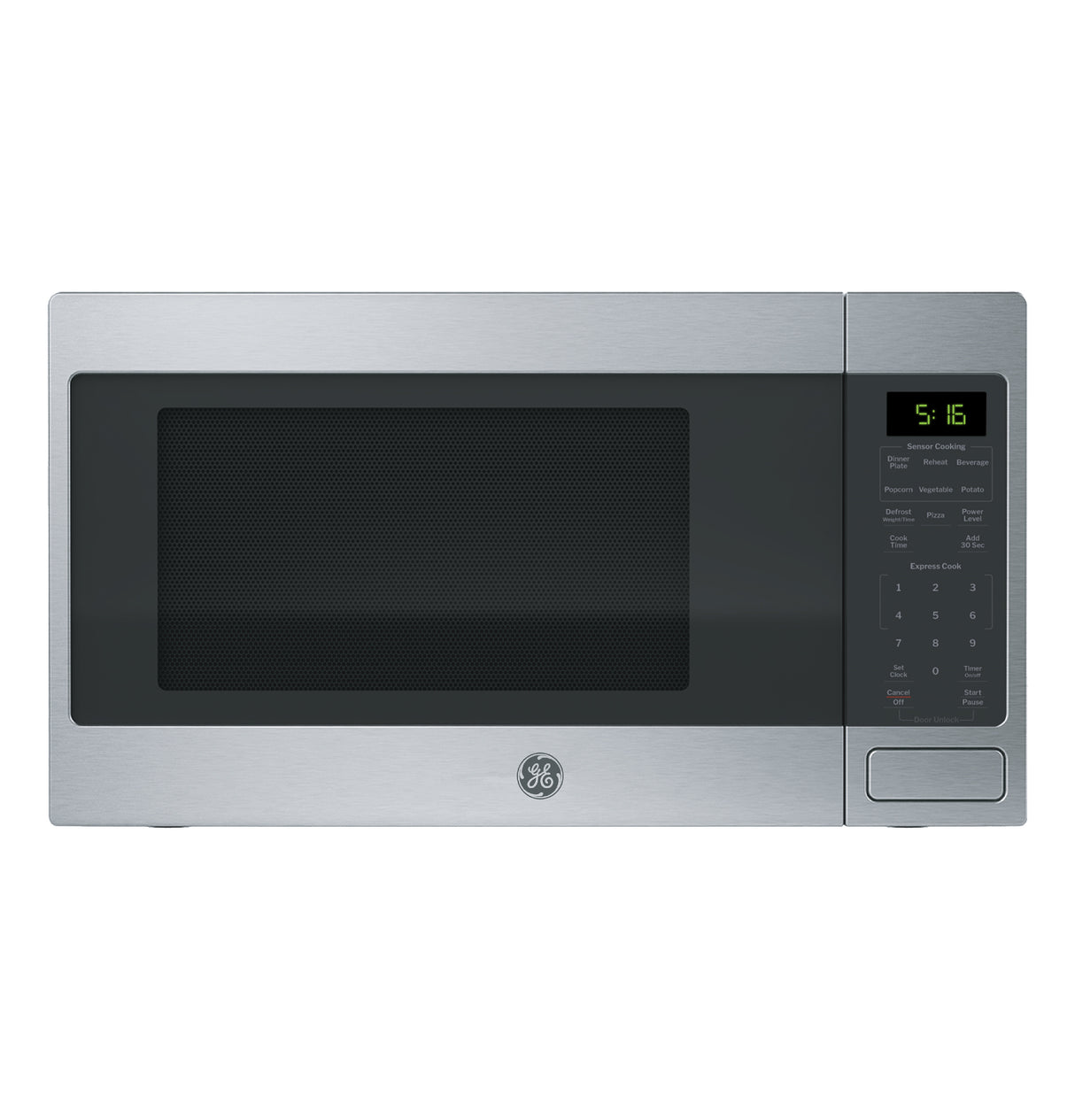 GE 1.6 Cu. Ft. Countertop Microwave Oven - Stainless Steel (GCST16S1WSS)