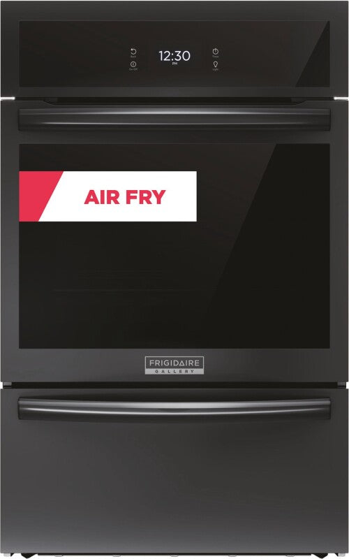 Frigidaire Gallery  24" Single Gas Wall Oven with Air Fry - Black (GCWG2438AB)