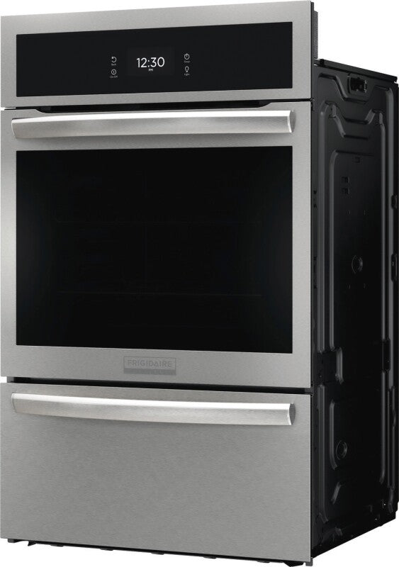 Frigidaire Gallery  24" Single Gas Wall Oven with Air Fry - Black (GCWG2438AB)