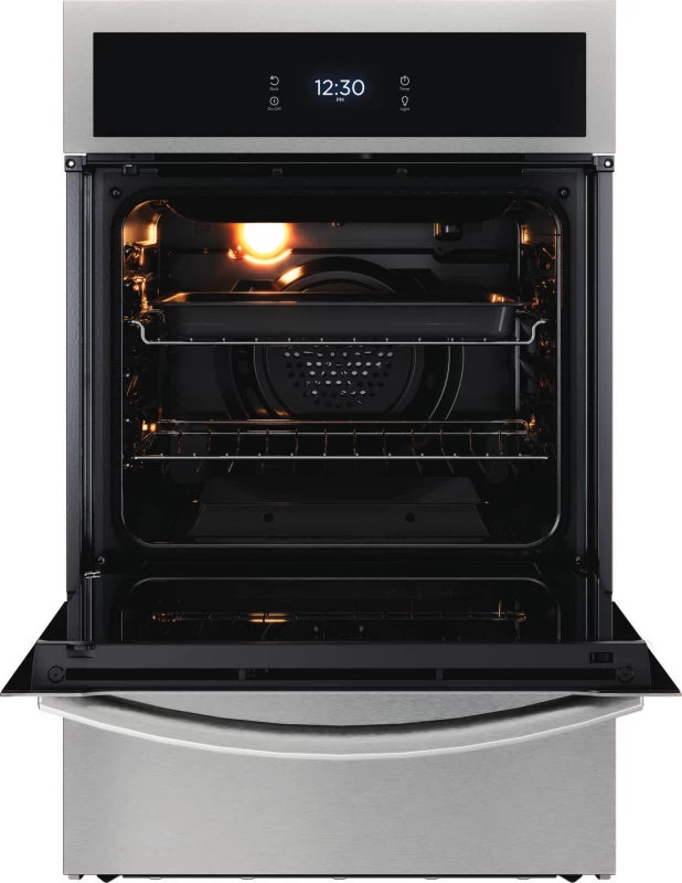 Frigidaire Gallery 24" Single Gas Wall Oven with Air Fry - Stainless Steel (GCWG2438AF)