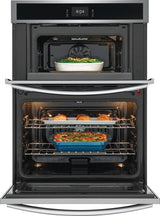 Frigidaire Gallery  30" Electric Wall Oven and Microwave Combination with 15+ Ways To Cook - Stainless Steel (GCWM3067AF)