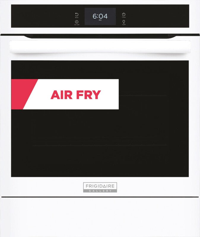 Frigidaire Gallery  24" Single Electric Wall Oven with Air Fry - White (GCWS2438AW)