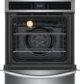 Frigidaire Gallery  24" Single Electric Wall Oven with Air Fry - White (GCWS2438AW)