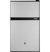 GE Double-Door Compact Refrigerator -  (GDE03GLKLB)