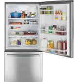 GE 24.8 Cu. Ft. Bottom-Freezer Drawer Refrigerator - Gray (GDE25EYKFS)