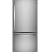 GE  24.8 Cu. Ft. Bottom-Freezer Drawer Refrigerator - Fingerprint Resistant Stainless Steel (GDE25EYKFS)