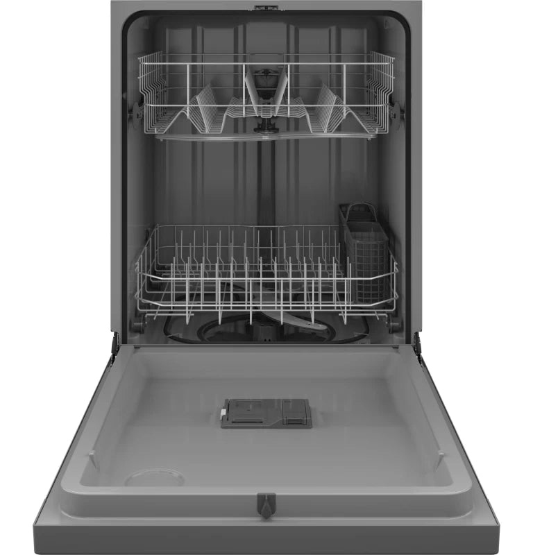 GE Dishwasher with Front Controls - Silver (GDF510PSRSS)