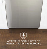GE Dishwasher with Front Controls - Silver (GDF510PSRSS)