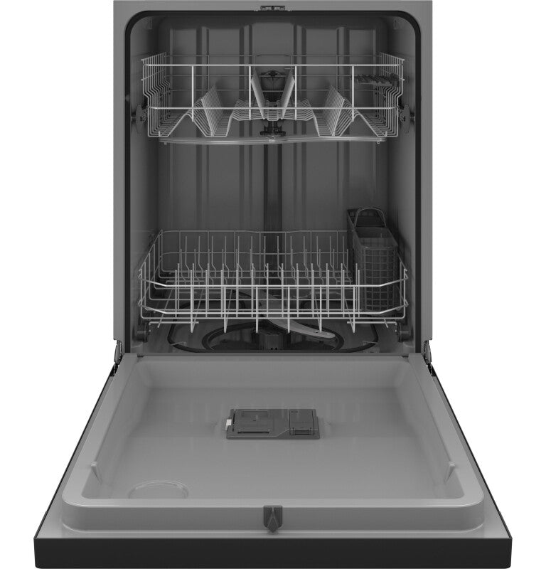 GE  Ge® Energy Star® Dishwasher With Front Controls - Black (GDF535PGRBB)