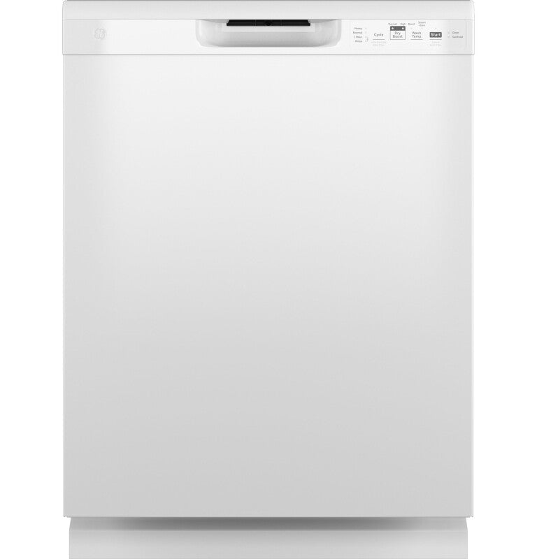 GE  Dishwasher with Front Controls - White (GDF535PGRWW)