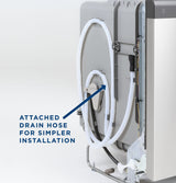 GE  Dishwasher with Front Controls - White (GDF535PGRWW)