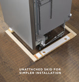 GE  Dishwasher with Front Controls - White (GDF535PGRWW)