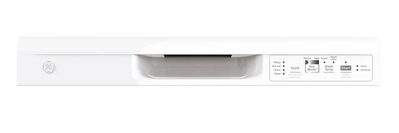 GE  Dishwasher with Front Controls - White (GDF535PGRWW)