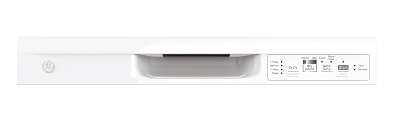 GE  Dishwasher with Front Controls - White (GDF535PGRWW)