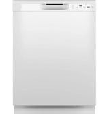 GE Dishwasher with Front Controls - White (GDF535PGRWW)