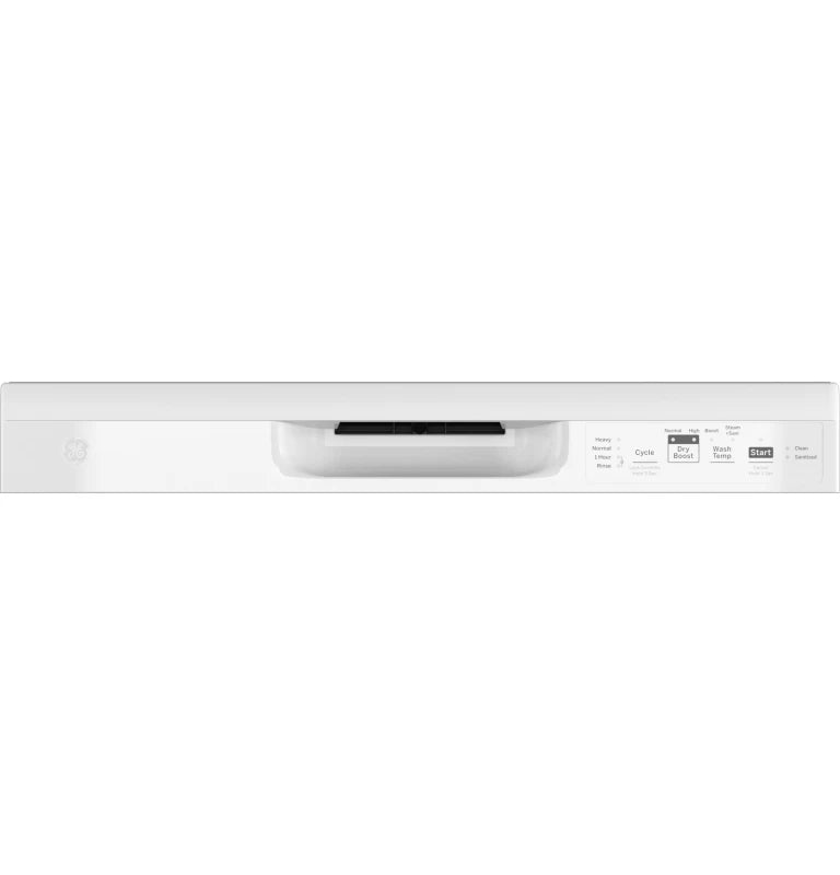 GE Dishwasher with Front Controls - White (GDF535PGRWW)