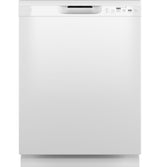 GE Dishwasher with Front Controls - White (GDF535PGRWW)
