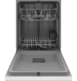 GE Dishwasher with Front Controls - White (GDF535PGRWW)