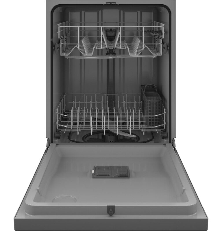 GE  Dishwasher with Front Controls - Stainless Steel (GDF535PSRSS)