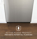 GE  Dishwasher with Front Controls - Stainless Steel (GDF535PSRSS)