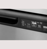 GE Dishwasher with Front Controls - Silver (GDF535PSRSS)