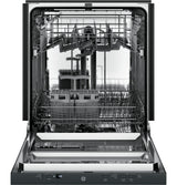 GE  ADA Compliant Stainless Steel Interior Dishwasher with Sanitize Cycle - Black (GDT225SGLBB)