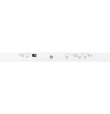 GE ADA Compliant Stainless Steel Interior Dishwasher with Sanitize Cycle - White (GDT225SGLWW)